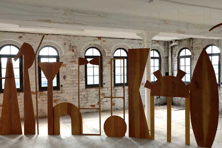 abstracted sculptural forms