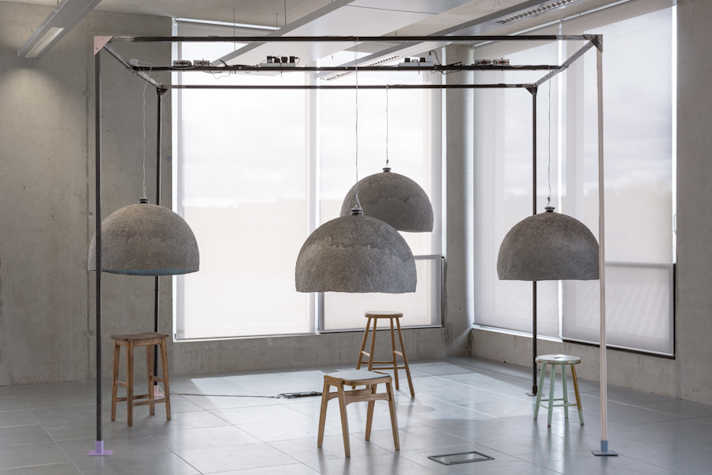 Sound installation with dream recordings
