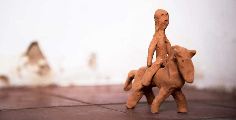 Clay sculpture
