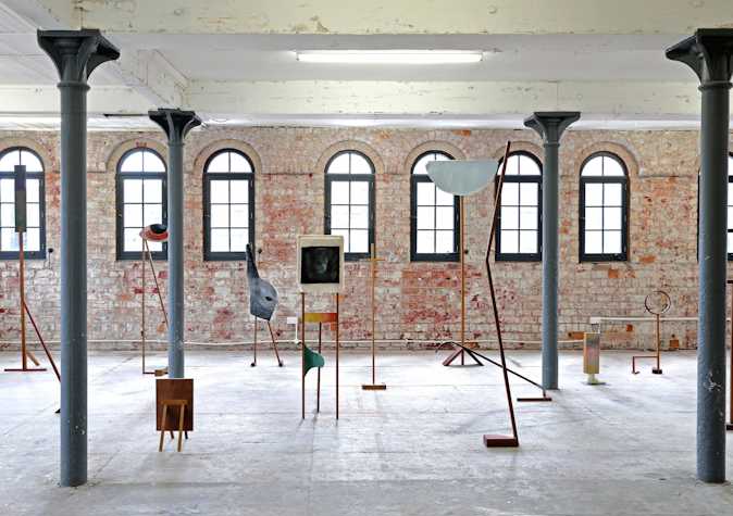 abstracted sculptural forms